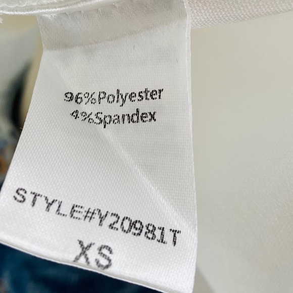 Pomander Place | NEW White Ruffle Collar Preppy Bow Faye Blouse Size XS - Picture 10 of 11